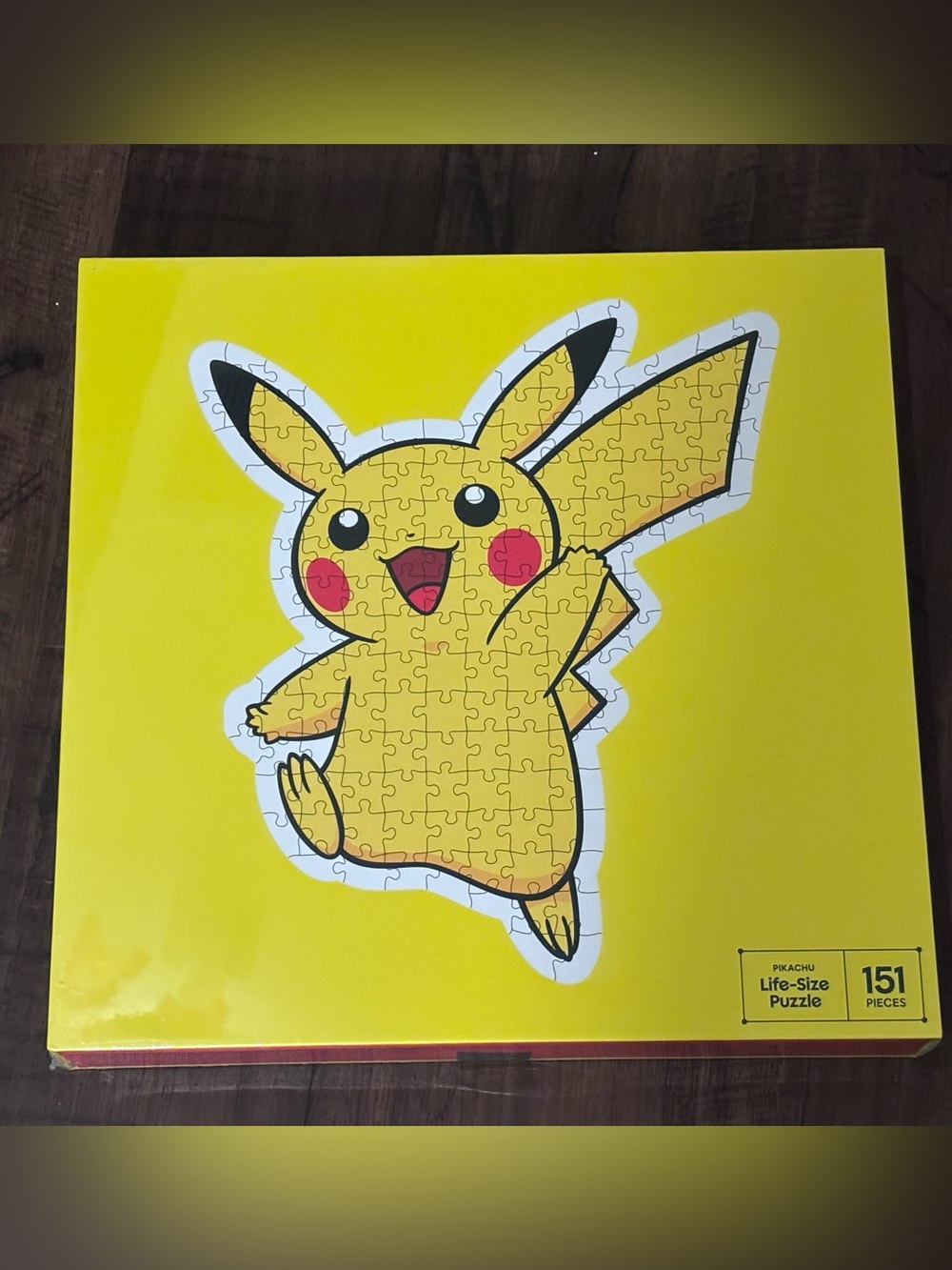 Pokemon Pikachu Life-Size Jigsaw Puzzle 151 Pieces